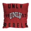 UNLV OFFICIAL NCAA "Stacked" Woven Pillow