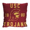 USC OFFICIAL NCAA "Stacked" Woven Pillow