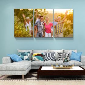 3 Panels Customize Canvas Prints with Your Photo Canvas Wall Art