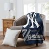 Yankees OFFICIAL MLB "Signature" Raschel Throw Blanket