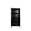 Manhattan Comfort Lexington 59.72 Bookcase with 4 Shelves in Black