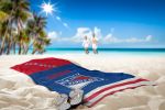 OFFICIAL NHL Jersey Personalized Beach Towel - NY Rangers