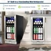 Premium Mini Beverage Refrigerator / Wine Cooler