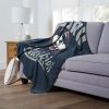 Uconn OFFICIAL NCAA "Alumni" Silk Touch Throw Blanket