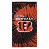 Bengals OFFICIAL NFL "Psychedelic" Beach Towel; 30" x 60"