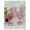 Paisley Plastic Wine Glasses Set of 4 (13oz)