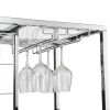 Contemporary Chrome Wine Rack