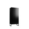 Manhattan Comfort Lexington 59.72 Bookcase with 4 Shelves in Black