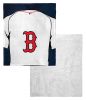 Red Sox OFFICIAL MLB Jersey Personalized Silk Touch Throw Blanket