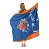 Knicks OFFICIAL NBA Personalized Jersey Silk Touch Throw Blanket