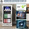 Premium Mini Beverage Refrigerator / Wine Cooler