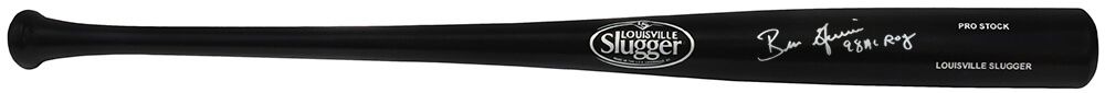 Ben Grieve Signed Louisville Slugger Pro Stock Black Baseball Bat w/98 AL ROY