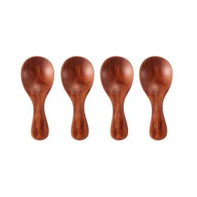 Mini Wooden Spoons (Color: Brown Color)