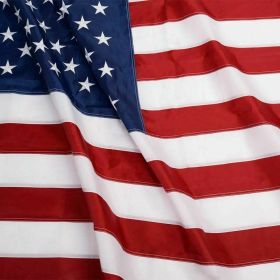 American Flag Outdoor Heavy Duty Embroidered Stars & Sewn Stripes (size: 4x6ft)